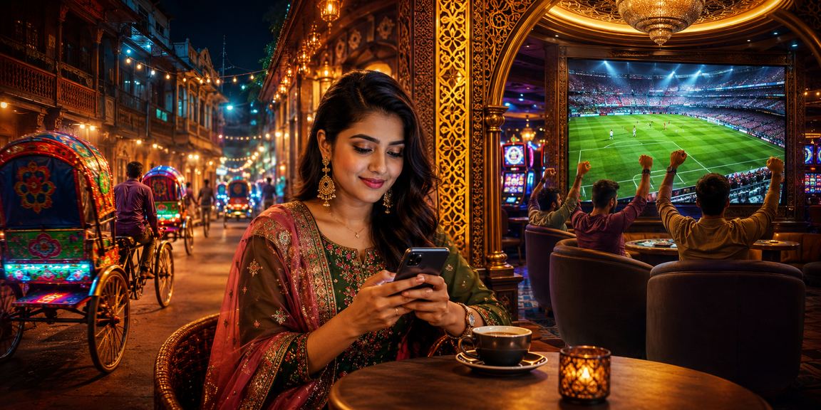 ঢাকার মোবাইল ক্যাসিনো গেম খেলা চলছে